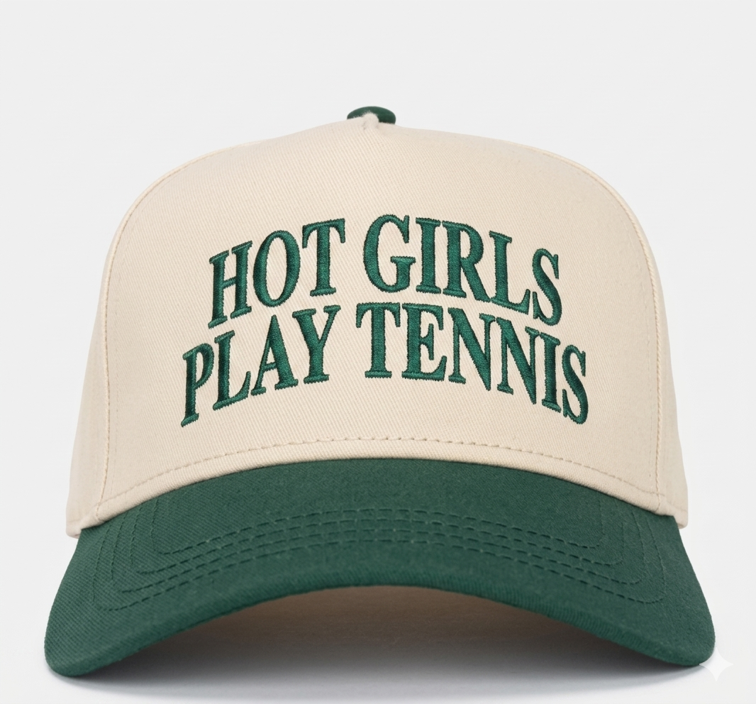 Hot Girls Play Tennis Style Hat
