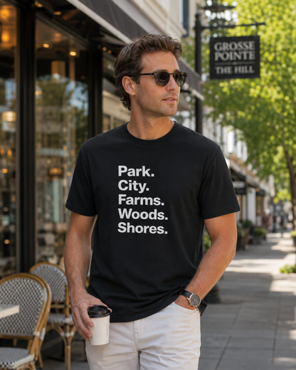 Grosse Pointe High Fashion 5 Boroughs - Unisex t-shirt