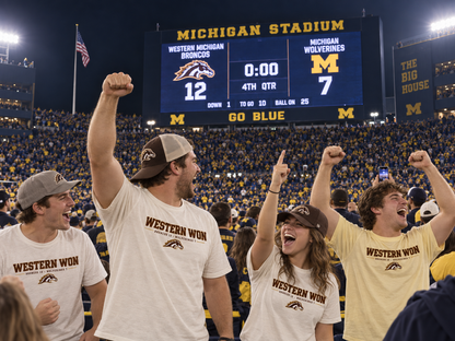 Western Won - Celebration shirt of the biggest Rig job ever