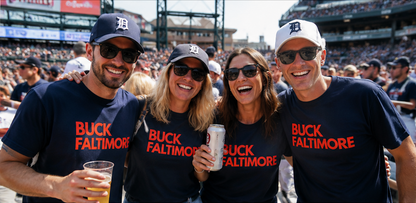 Welcome to Detroit, Baltimore! Shirt of the week! Local rush avail.